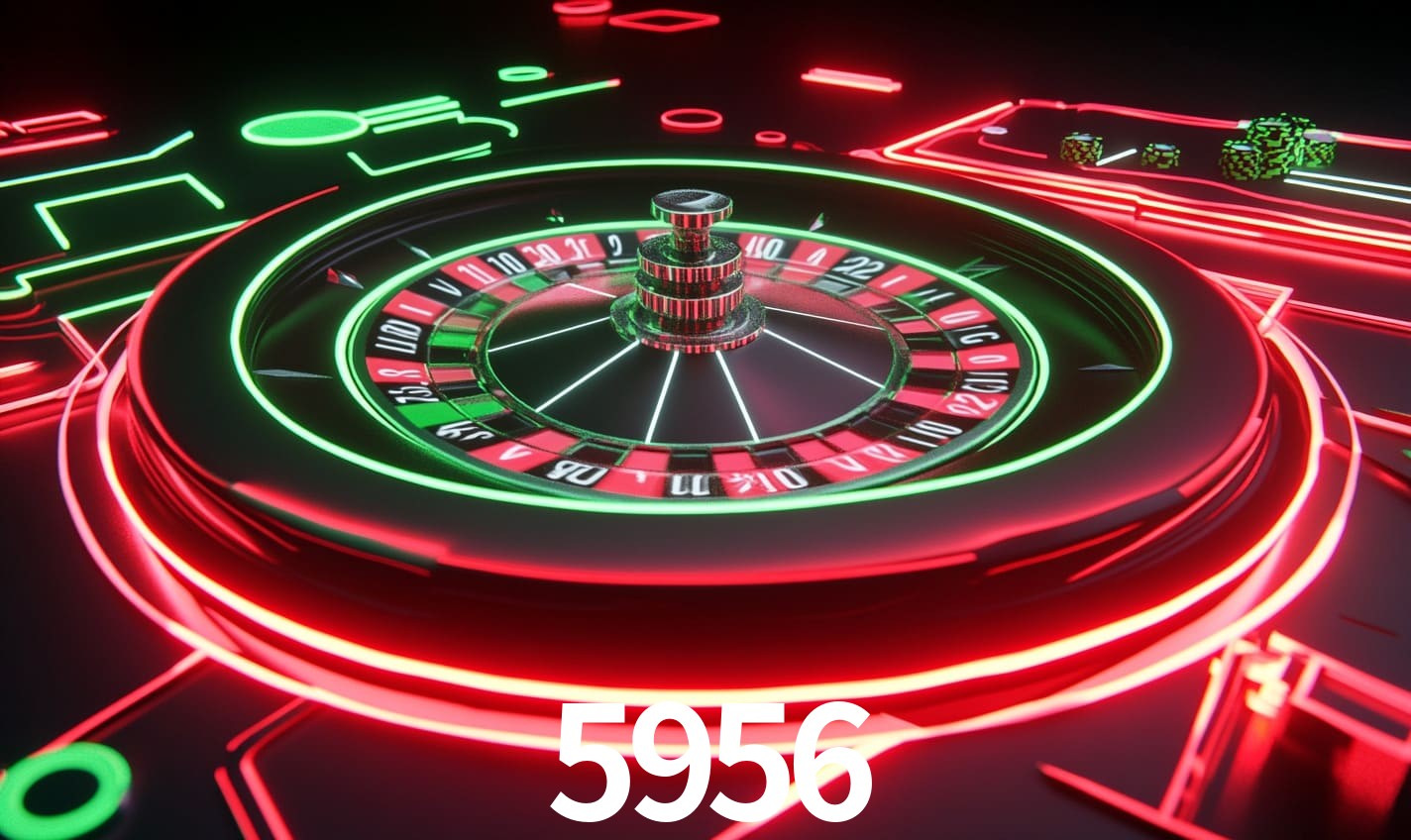 5956